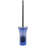 Gedy AU33-05 Free Standing Toilet Brush Holder Made From Thermoplastic Resins in Blue Finish